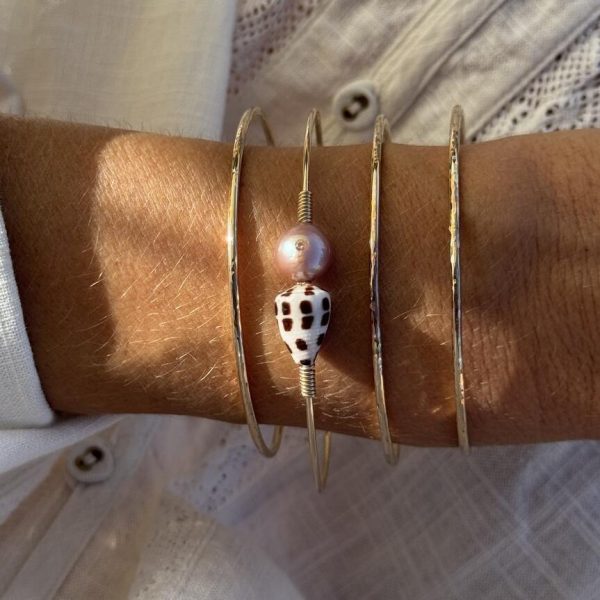 Bracelet Signature 1 | Maison Janines - Bijoux or à l’âme insulaire