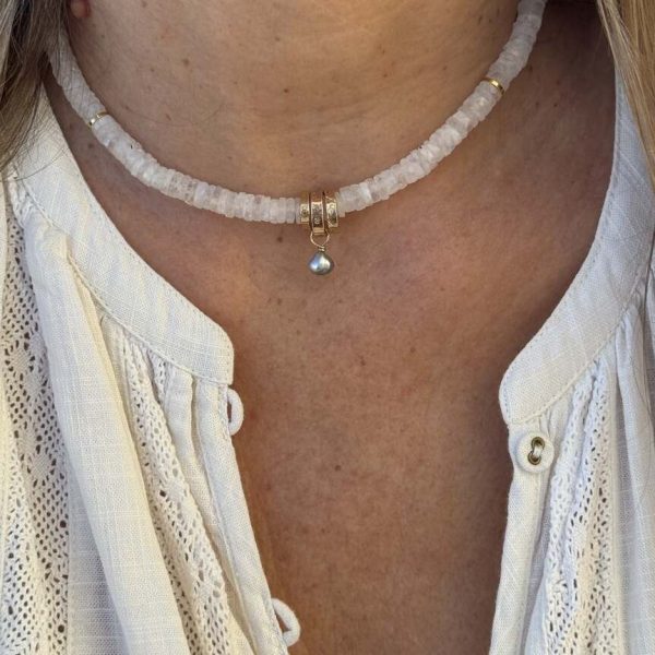 Collier signature 04 | Maison Janines - Bijoux or à l’âme insulaire