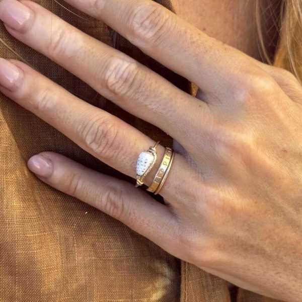 Bague 02 | Maison Janines - Bijoux or à l’âme insulaire