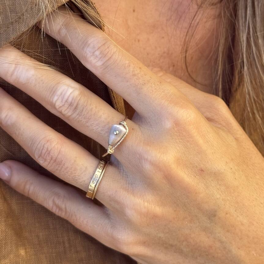 Bague 08 | Maison Janines - Bijoux or à l’âme insulaire