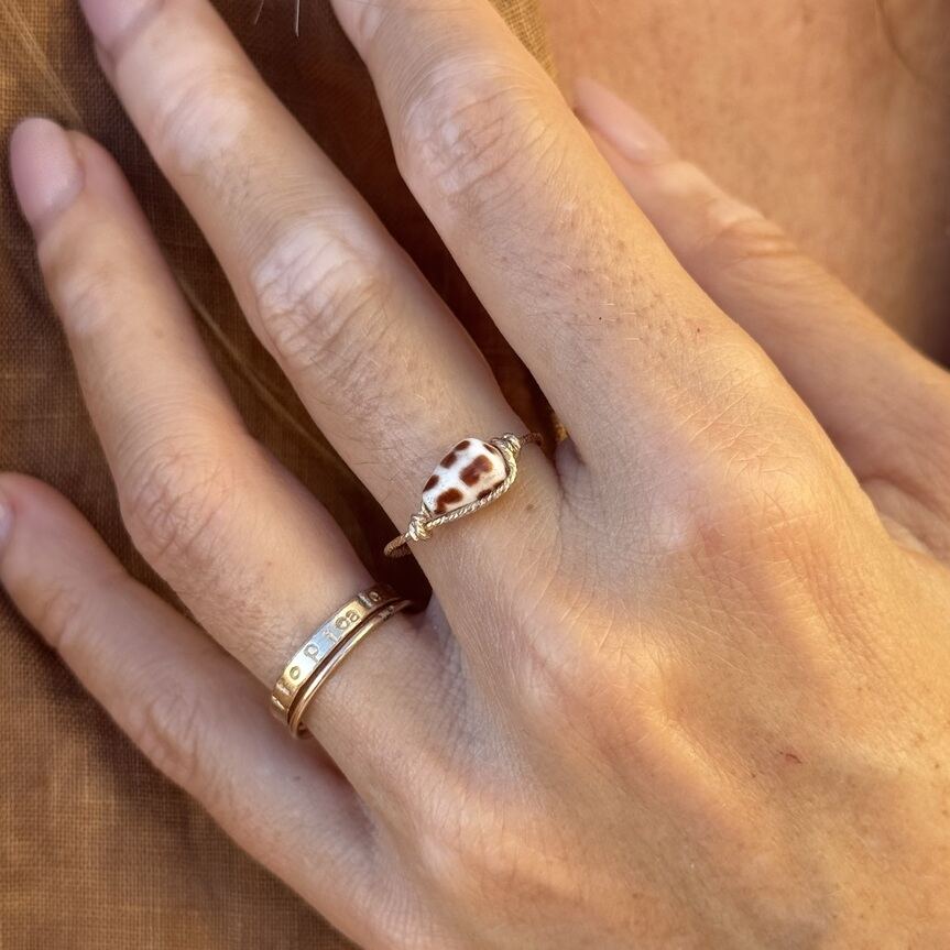 Bague 03 | Maison Janines - Bijoux or à l’âme insulaire
