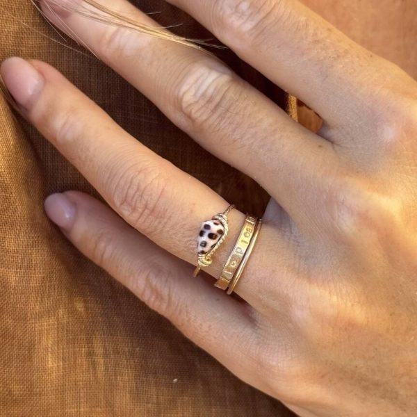 Bague 01 | Maison Janines - Bijoux or à l’âme insulaire