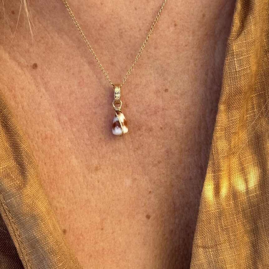 Collier Minus 03 | Maison Janines - Bijoux or à l’âme insulaire
