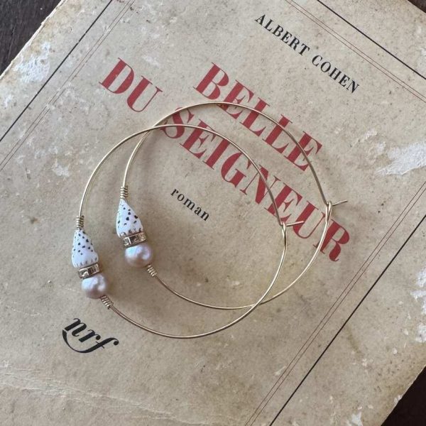 Boucles 01 | Maison Janines - Bijoux or à l’âme insulaire