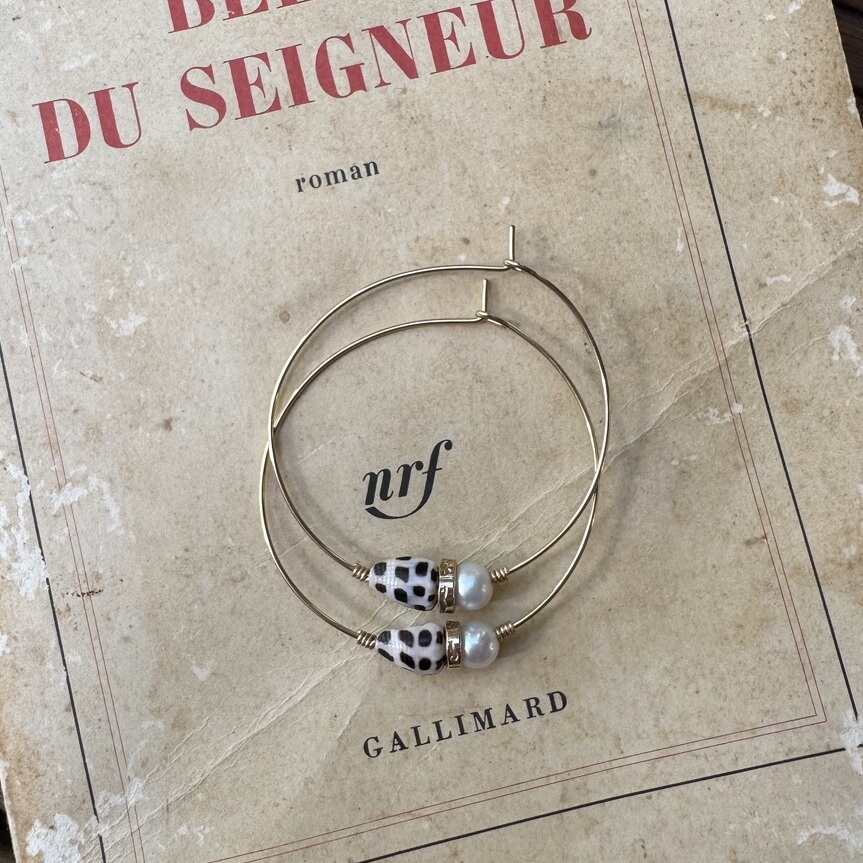 Boucles 02 | Maison Janines - Bijoux or à l’âme insulaire