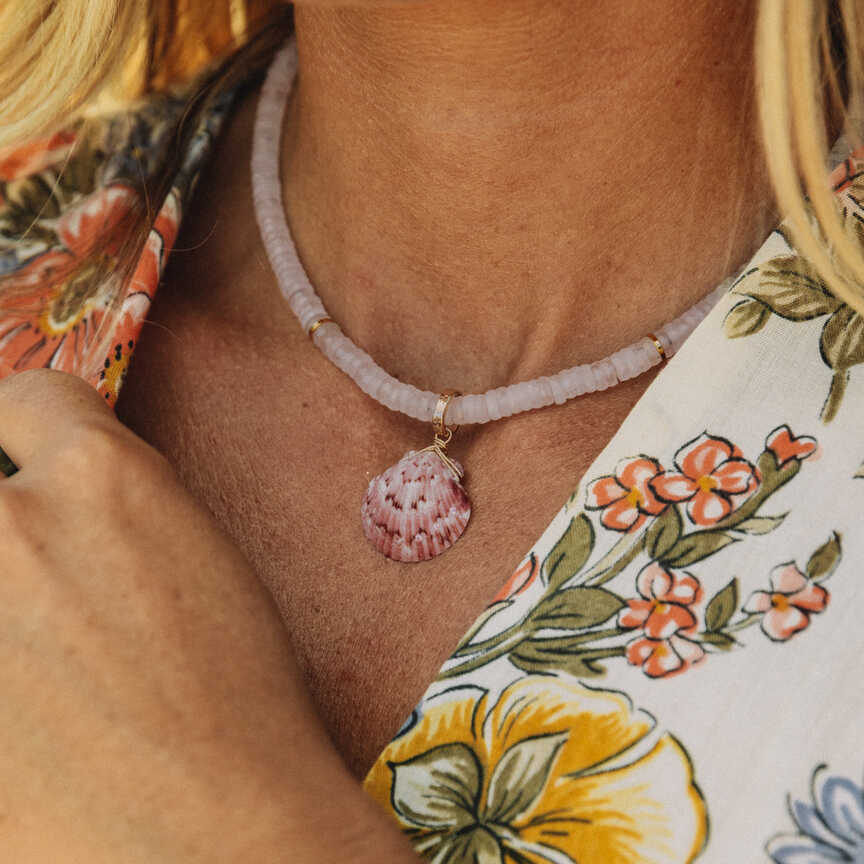 Collier signature 08 | Maison Janines - Bijoux or à l’âme insulaire