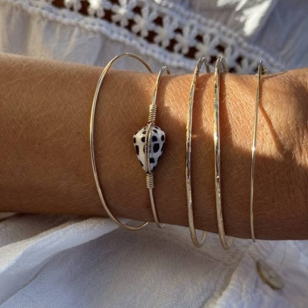 Bracelet Signature 05 | Maison Janines - Bijoux or à l’âme insulaire