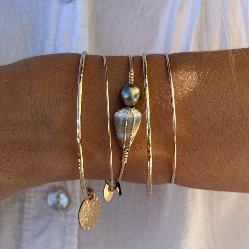 BRACELET PACIFICO 06 | Bijoux or à l’âme insulaire