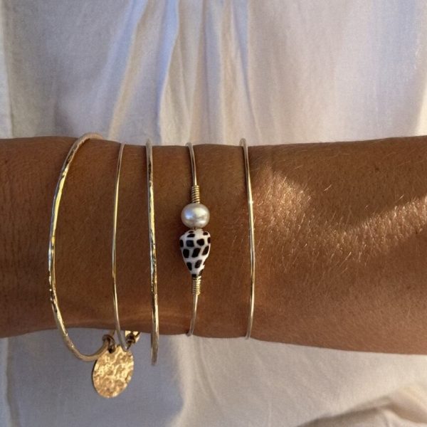 Bracelet Signature 03 | Maison Janines - Bijoux or à l’âme insulaire