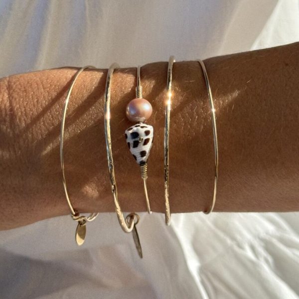 Bracelet Signature 07 | Maison Janines - Bijoux or à l’âme insulaire