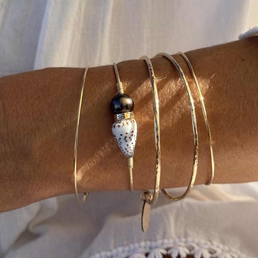 BRACELET PACIFICO 13 | Bijoux or à l’âme insulaire