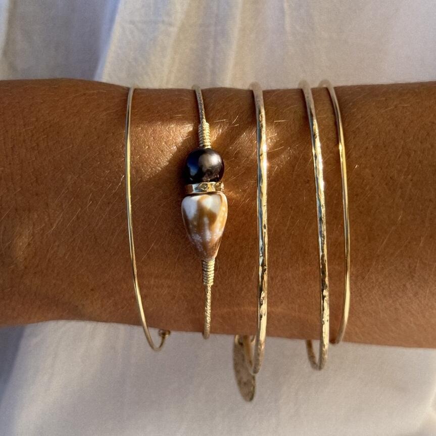 BRACELET PACIFICO 09 | Bijoux or à l’âme insulaire