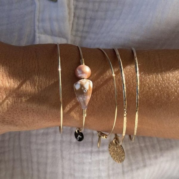 Bracelet Signature 11 | Maison Janines - Bijoux or à l’âme insulaire