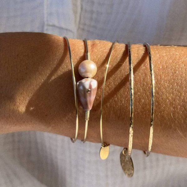 Bracelet Signature 10 | Maison Janines - Bijoux or à l’âme insulaire
