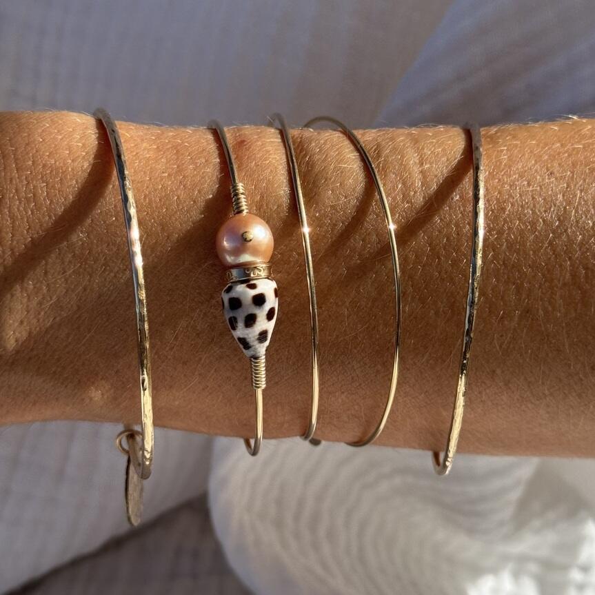 Bracelet Signature 13 | Maison Janines - Bijoux or à l’âme insulaire