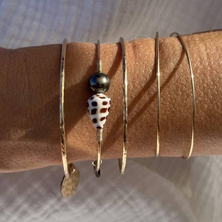 BRACELET PACIFICO 19 | Bijoux or à l’âme insulaire