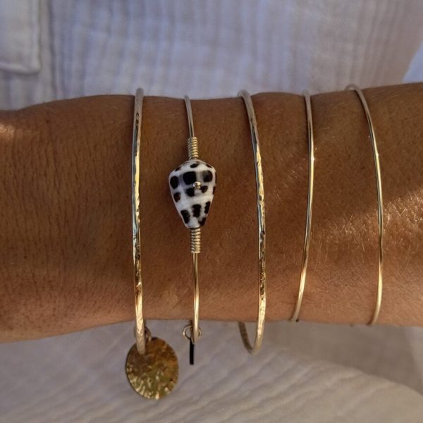 Bracelet Signature 12 | Maison Janines - Bijoux or à l’âme insulaire