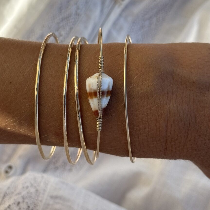 Bracelet Signature 15 | Maison Janines - Bijoux or à l’âme insulaire