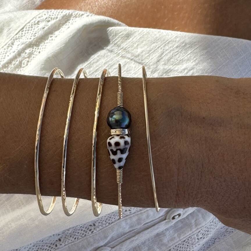 BRACELET PACIFICO 24 | Bijoux or à l’âme insulaire