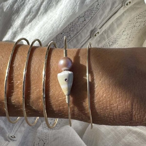 Bracelet Signature 18 | Maison Janines - Bijoux or à l’âme insulaire