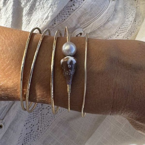 Bracelet Signature 19 | Maison Janines - Bijoux or à l’âme insulaire