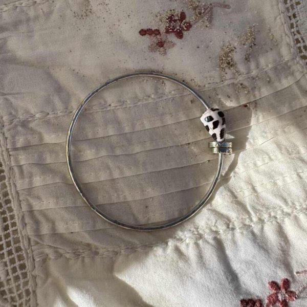 Jonc anneaux cône | Maison Janines - Bijoux or à l’âme insulaire