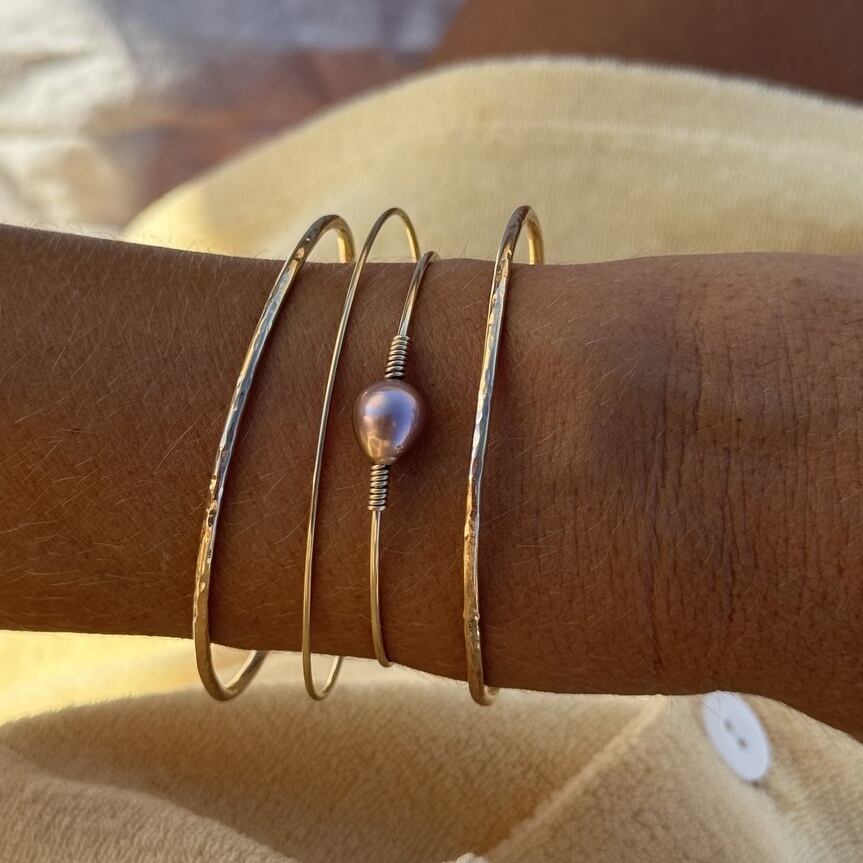 Bracelet Signature 58 | Maison Janines - Bijoux or à l’âme insulaire