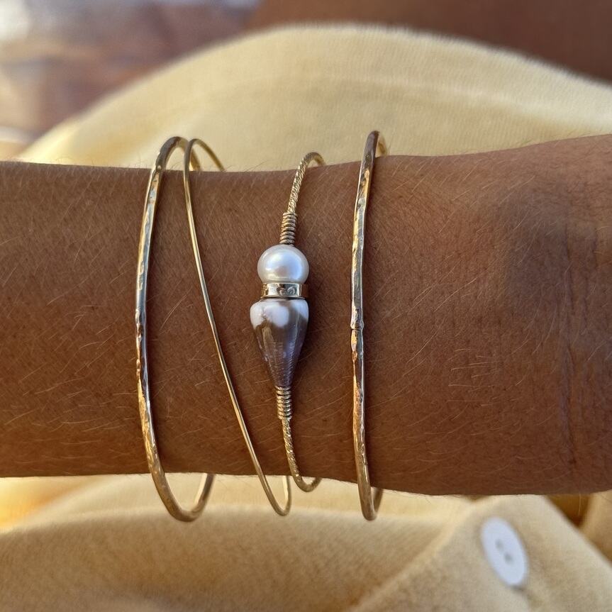 Bracelet Signature 58 | Maison Janines - Bijoux or à l’âme insulaire