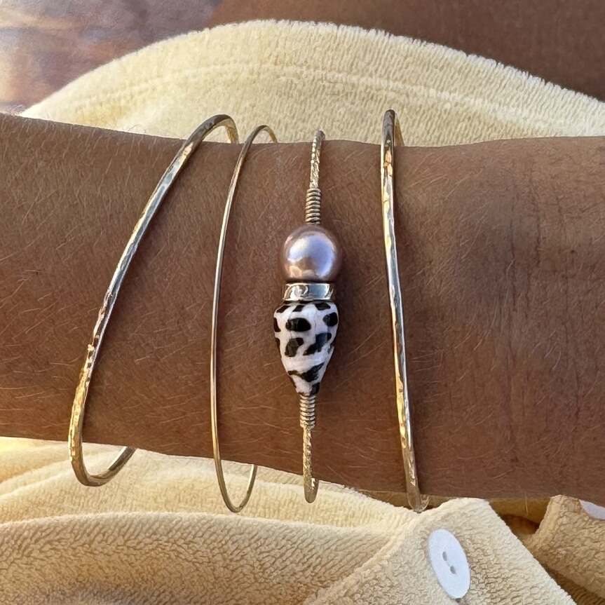 Bracelet Signature 53 | Maison Janines - Bijoux or à l’âme insulaire