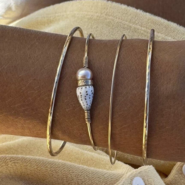 Bracelet Signature 55 | Maison Janines - Bijoux or à l’âme insulaire