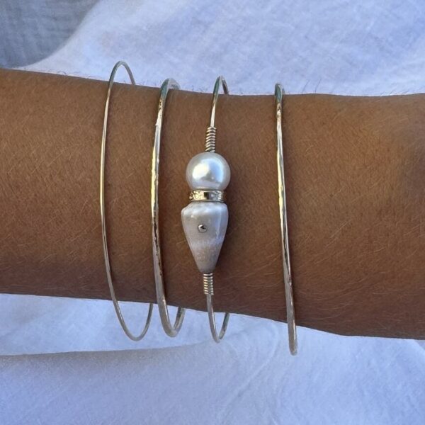 Bracelet Signature 50 | Maison Janines - Bijoux or à l’âme insulaire