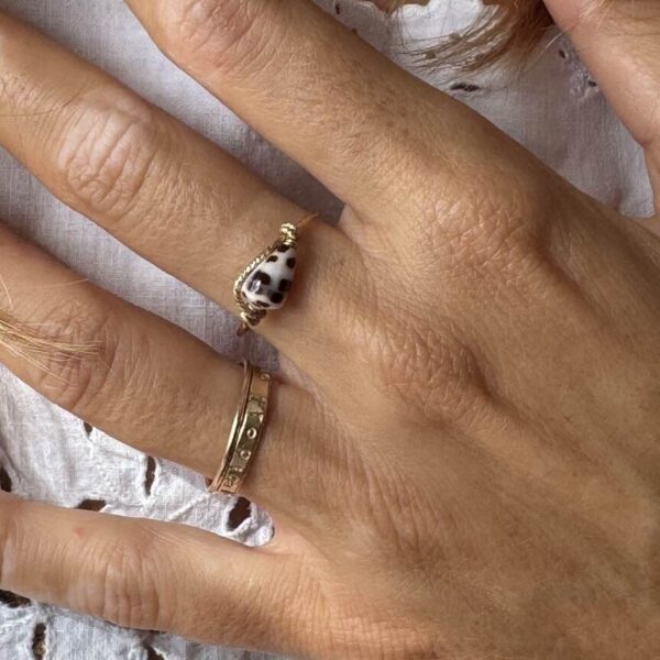 Bague 01 | Maison Janines - Bijoux or à l’âme insulaire