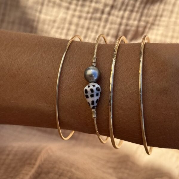 BRACELET PACIFICO 97 | Bijoux or à l’âme insulaire