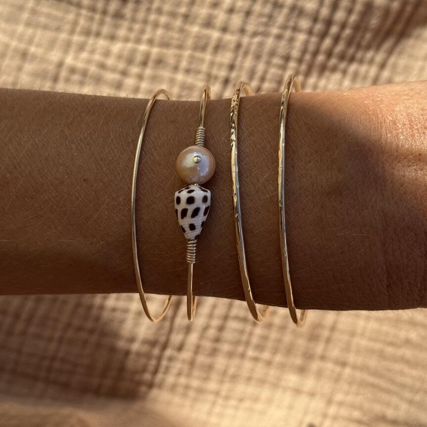 Bracelet Signature 92 | Maison Janines - Bijoux or à l’âme insulaire
