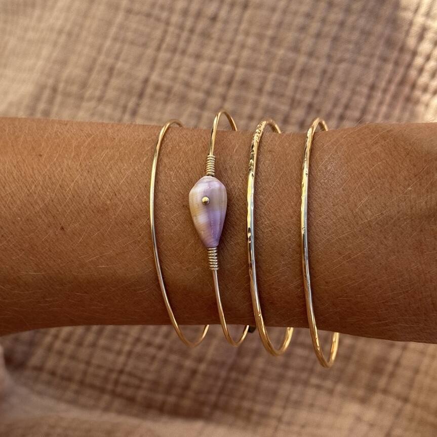 Bracelet Signature 96 | Maison Janines - Bijoux or à l’âme insulaire