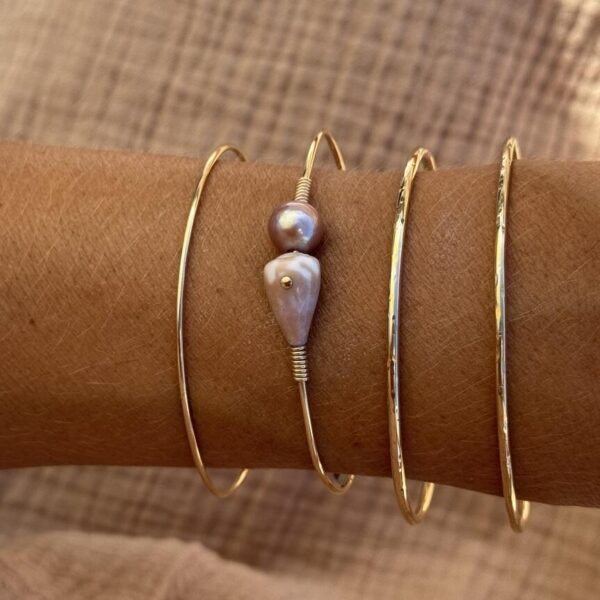 Bracelet Signature 93 | Maison Janines - Bijoux or à l’âme insulaire