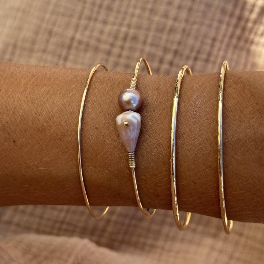 Bracelet Signature 93 | Maison Janines - Bijoux or à l’âme insulaire