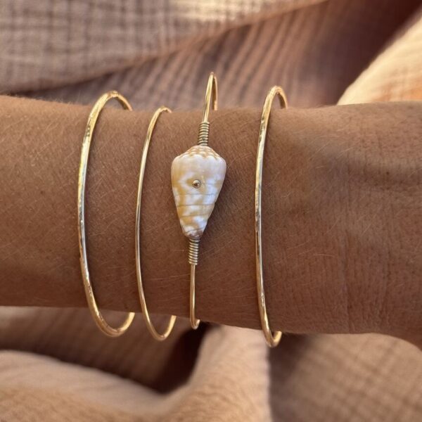 Bracelet Signature 79 | Maison Janines - Bijoux or à l’âme insulaire