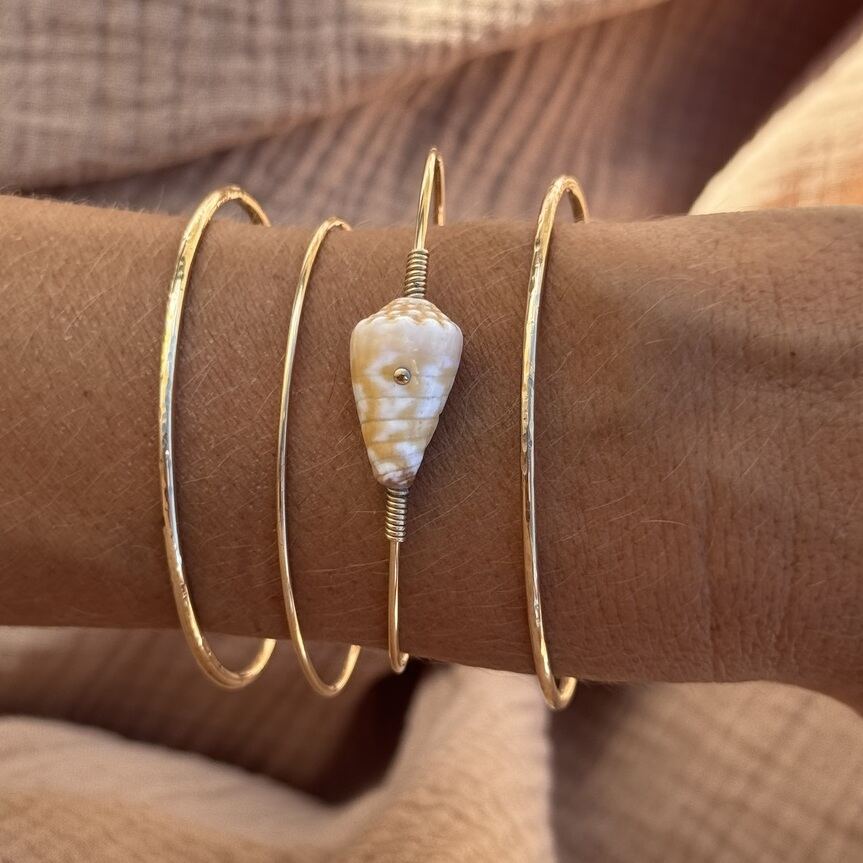 Bracelet Signature 79 | Maison Janines - Bijoux or à l’âme insulaire