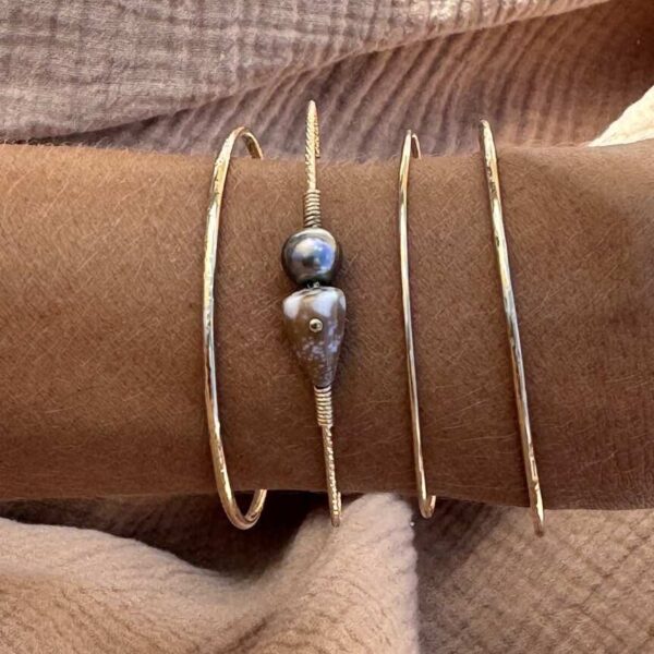 BRACELET PACIFICO 74 | Bijoux or à l’âme insulaire