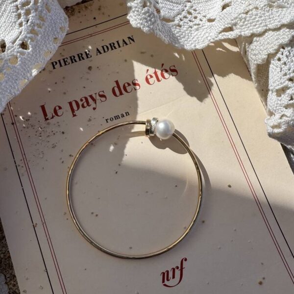 JONC OR 2 ANNEAUX PERLE 17 ( XXS )