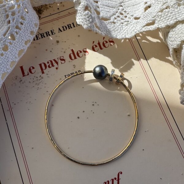 JONC OR 2 ANNEAUX PERLE 15 ( XS )