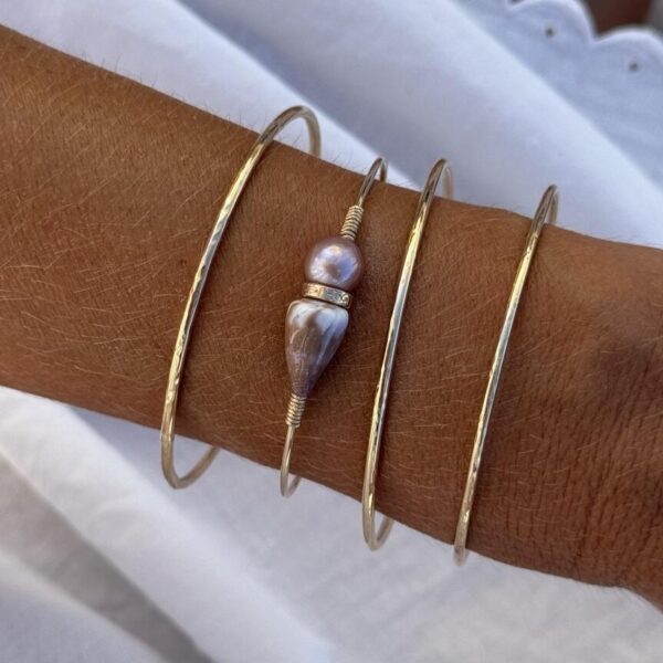 Bracelet Signature 90 | Maison Janines - Bijoux or à l’âme insulaire