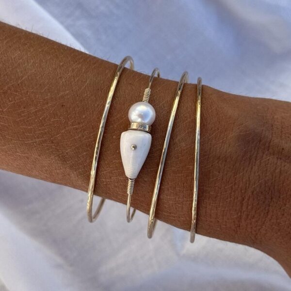 Bracelet Signature 88 | Maison Janines - Bijoux or à l’âme insulaire
