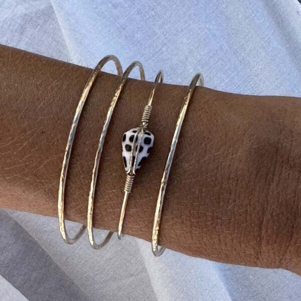 Bracelet Signature100 | Maison Janines - Bijoux or à l’âme insulaire